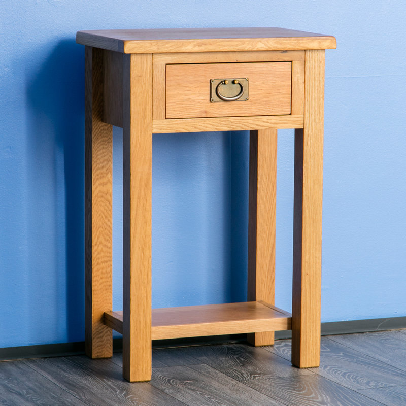 August Grove Daron Rectangular MultiTiered Telephone Table Wayfair.co.uk